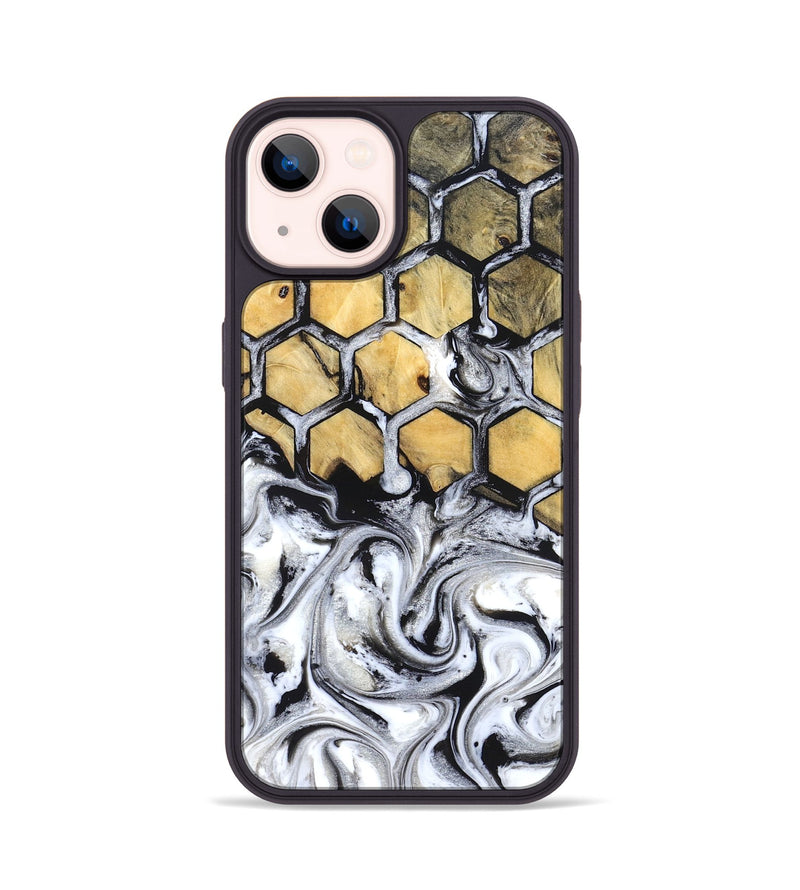 iPhone 14 Wood Phone Case - Shirlee (Pattern, 831816)