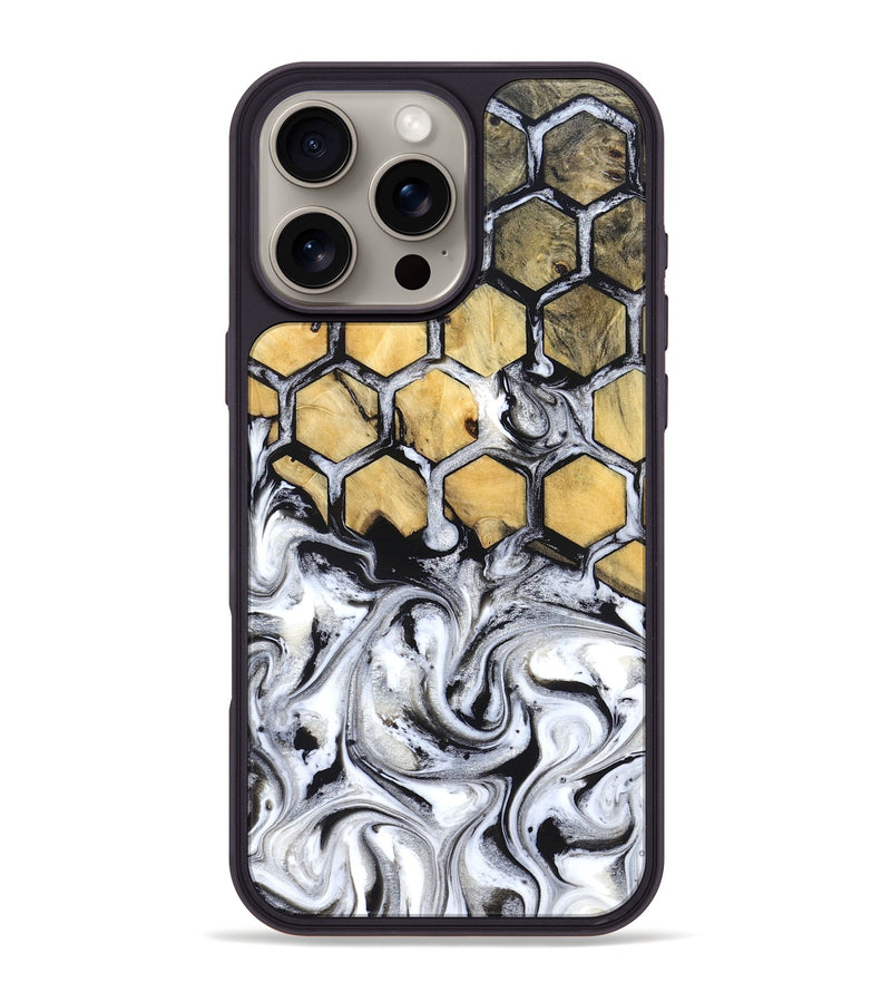 iPhone 16 Pro Max Wood Phone Case - Shirlee (Pattern, 831816)