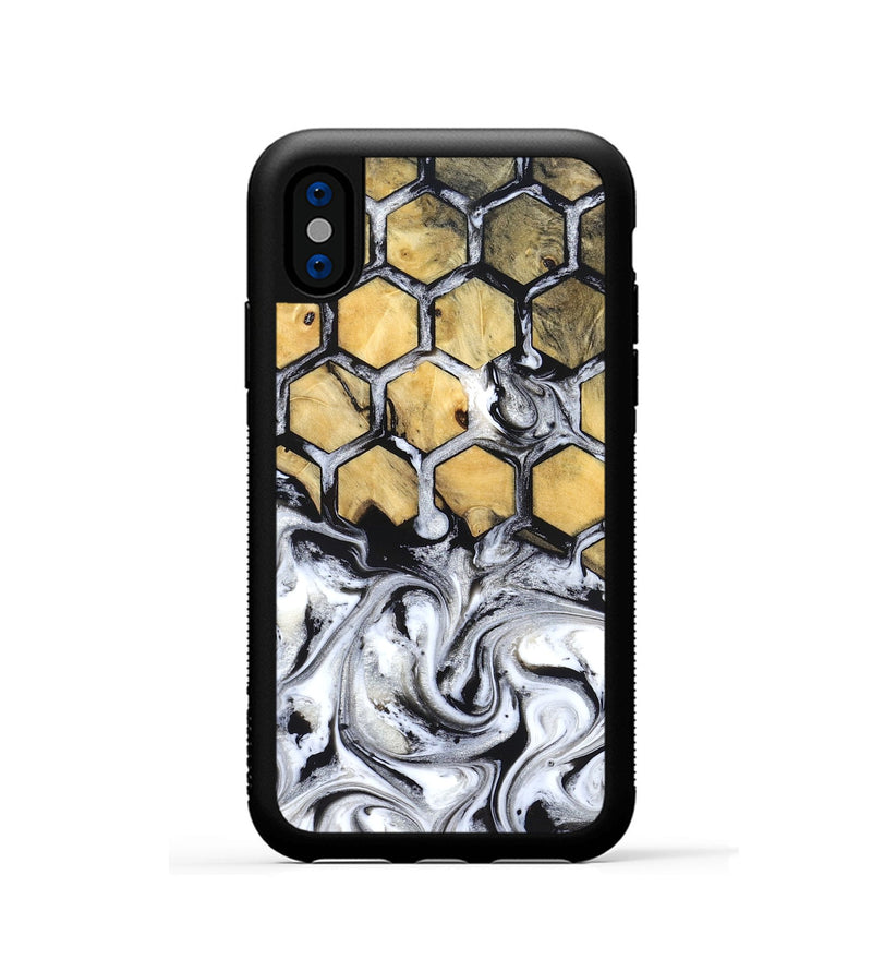 iPhone Xs Wood Phone Case - Shirlee (Pattern, 831816)