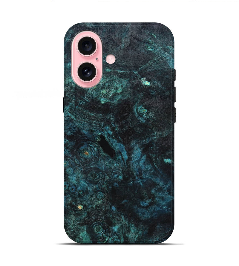 iPhone 16 Wood Live Edge Phone Case - Erma (Solid Wood, 831847)
