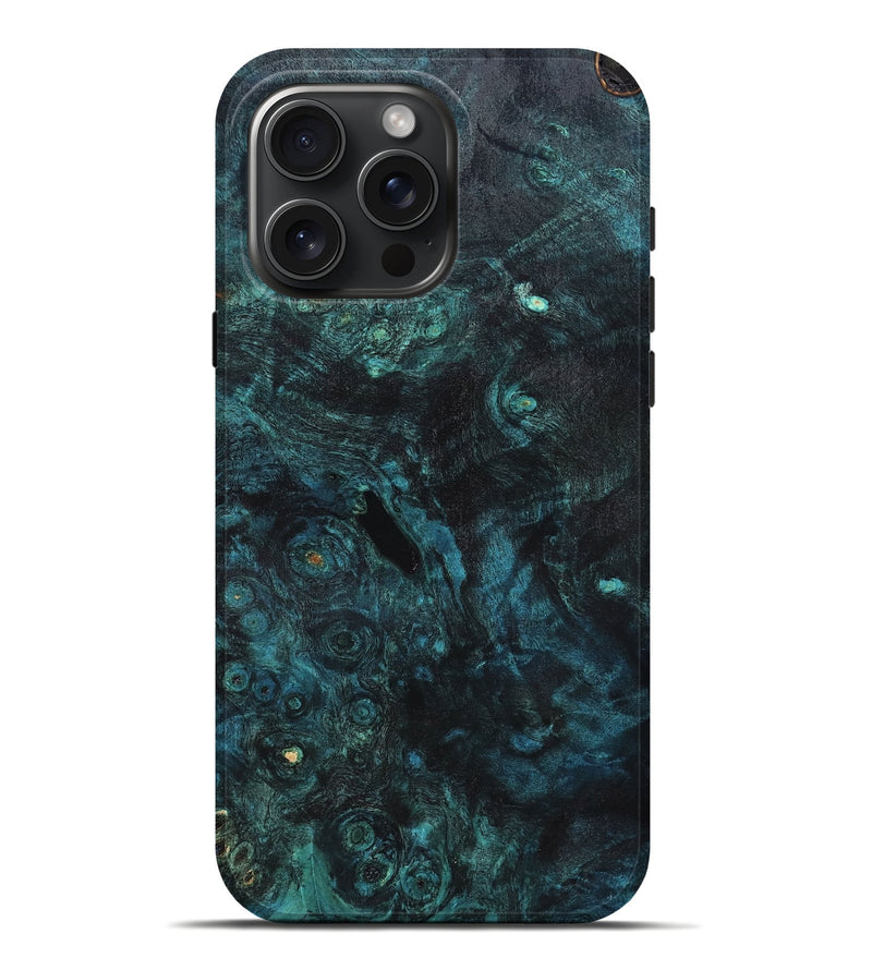 iPhone 16 Pro Max Wood Live Edge Phone Case - Erma (Solid Wood, 831847)