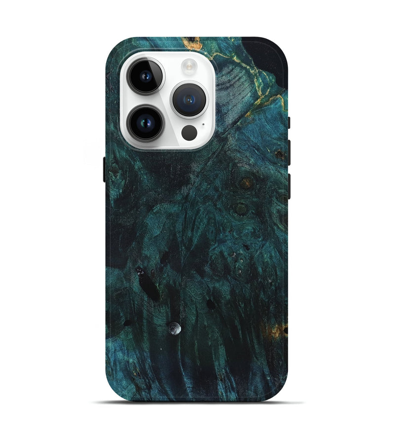 iPhone 15 Pro Wood Live Edge Phone Case - Kyra (Solid Wood, 831848)