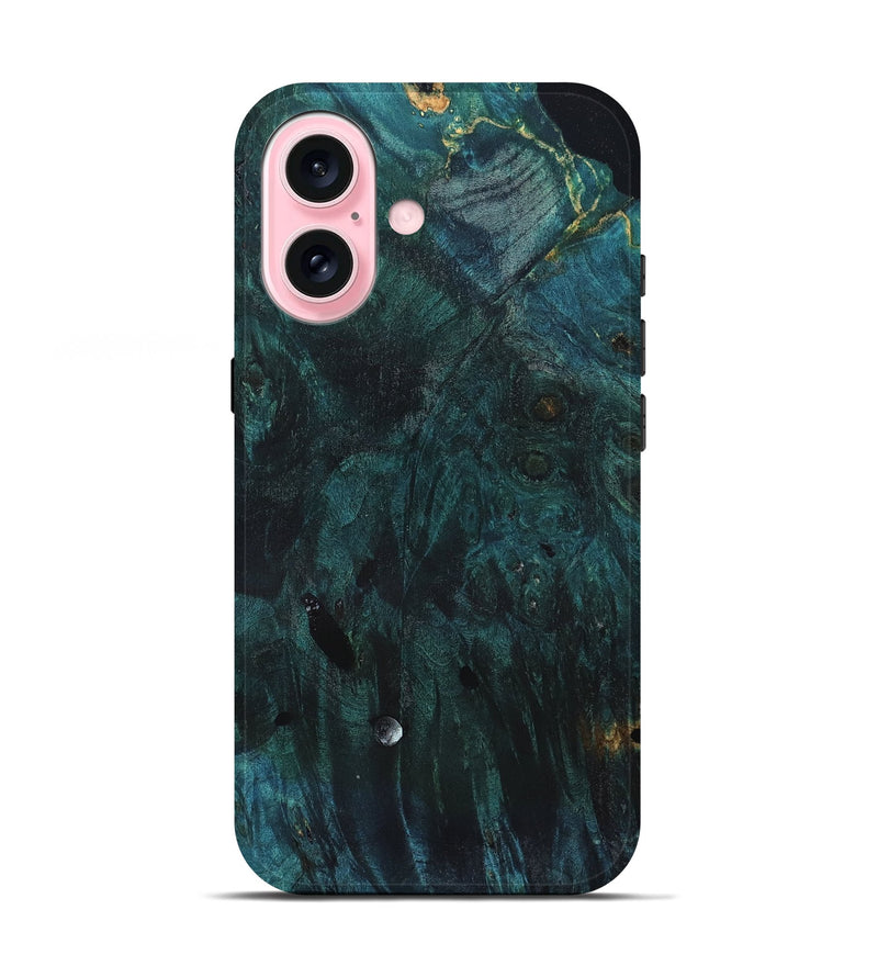 iPhone 17 Wood Live Edge Phone Case - Kyra (Solid Wood, 831848)