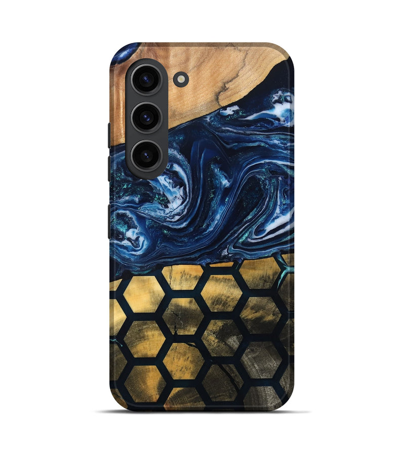 Galaxy S23 Wood Live Edge Phone Case - Tanya (Pattern, 831855)