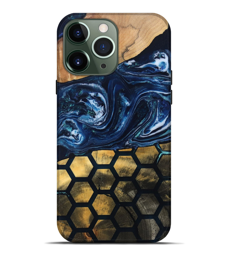 iPhone 13 Pro Max Wood Live Edge Phone Case - Tanya (Pattern, 831855)