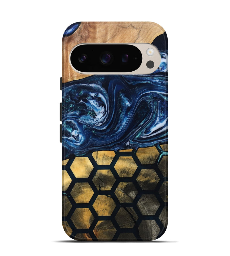 Pixel 9 Pro Wood Live Edge Phone Case - Tanya (Pattern, 831855)