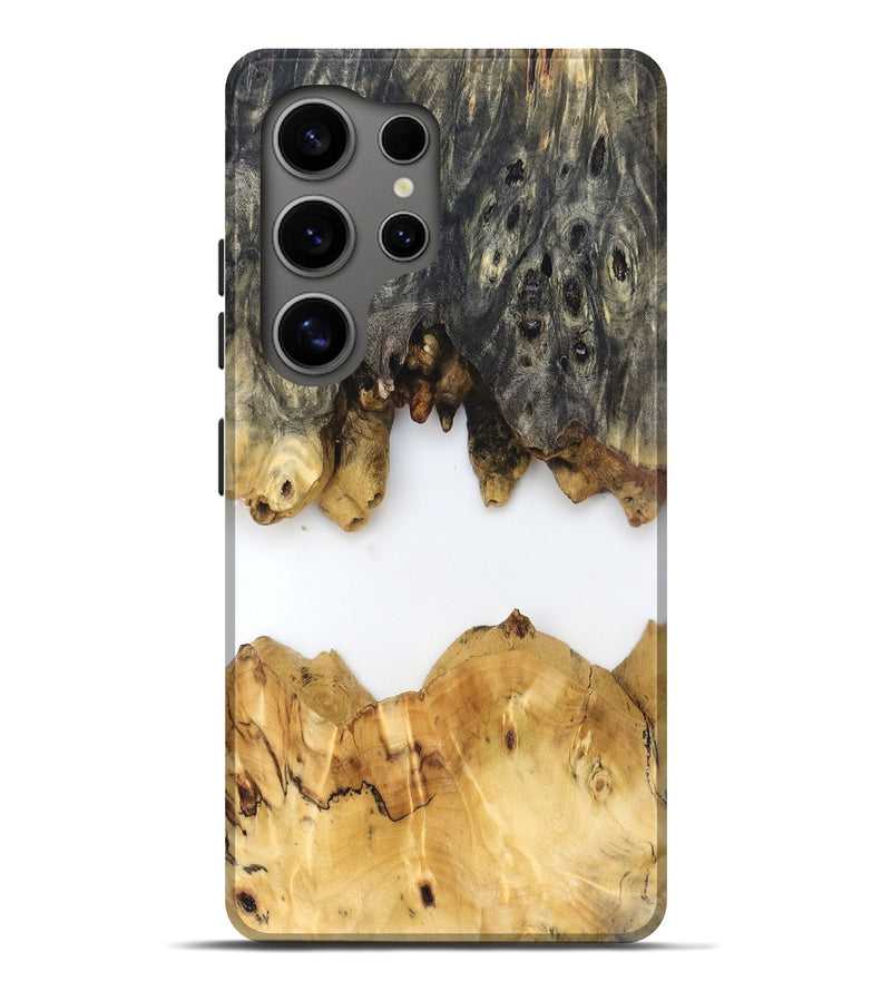 Galaxy S25 Ultra Wood Live Edge Phone Case - Mindi (Clear, 831859)