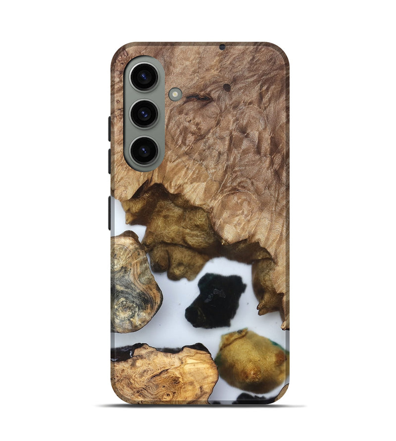 Galaxy S24 Wood Live Edge Phone Case - Zeke (Clear, 831860)