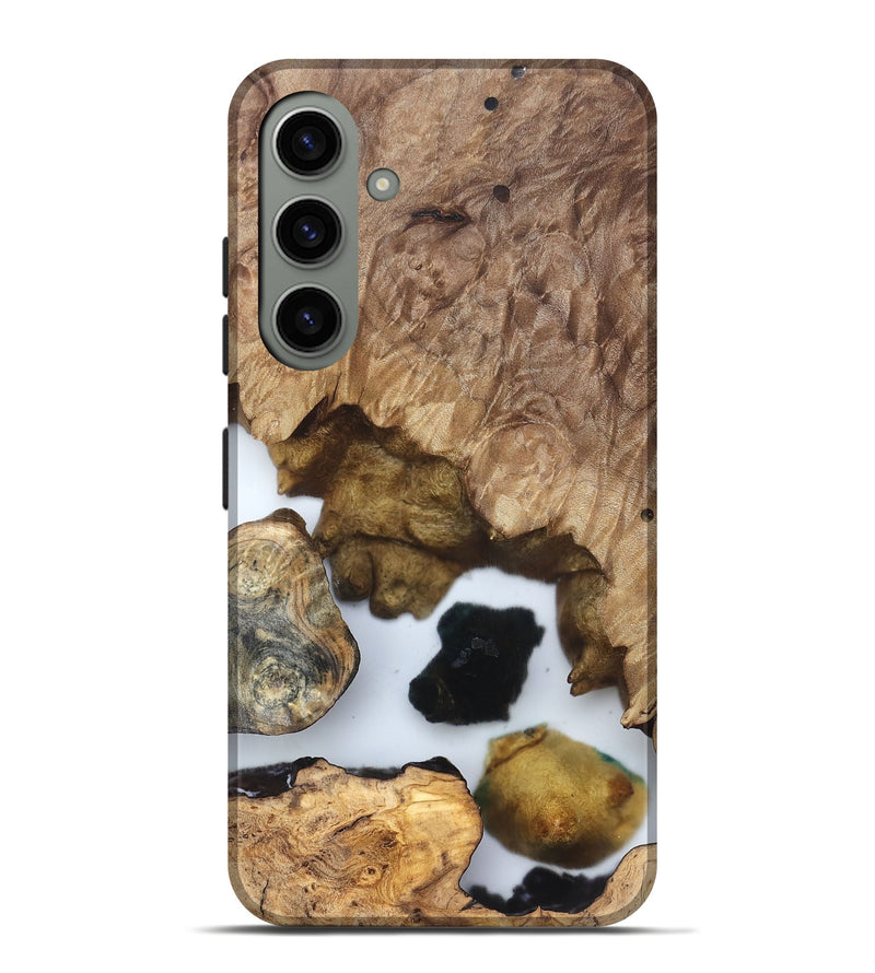 Galaxy S24 Plus Wood Live Edge Phone Case - Zeke (Clear, 831860)