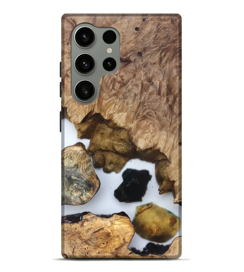 Galaxy S24 Ultra Wood Live Edge Phone Case - Zeke (Clear, 831860)