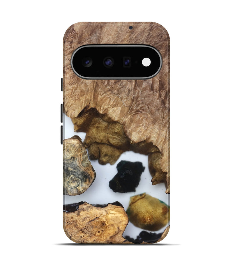 Pixel 11 Wood Live Edge Phone Case - Zeke (Clear, 831860)