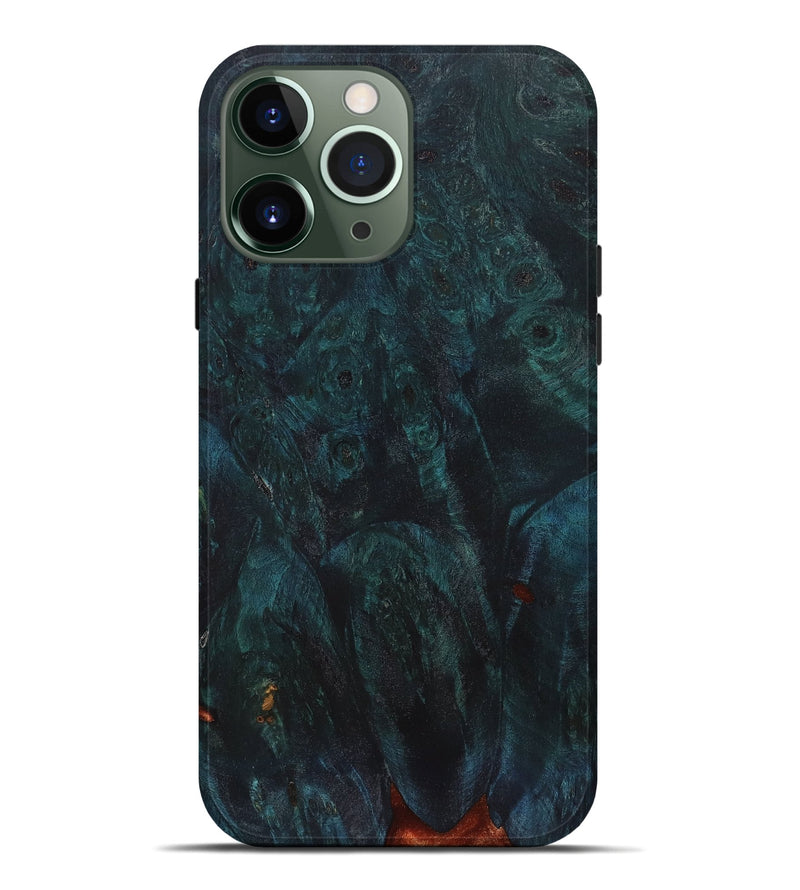 iPhone 13 Pro Max Wood Live Edge Phone Case - Xzavier (Solid Wood, 831861)