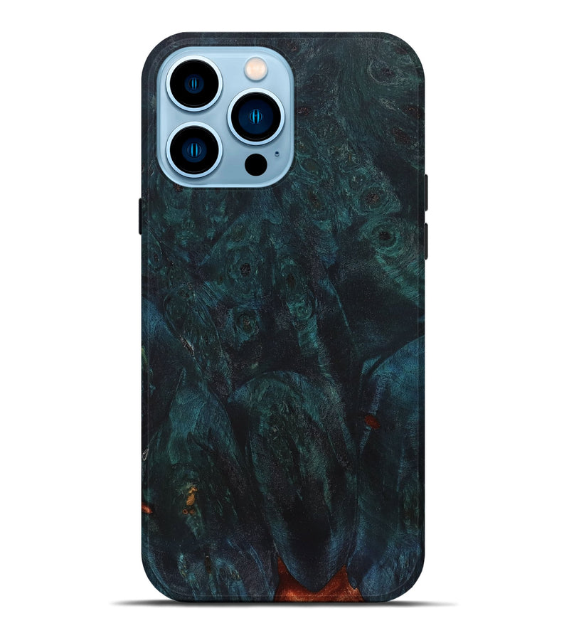 iPhone 14 Pro Max Wood Live Edge Phone Case - Xzavier (Solid Wood, 831861)
