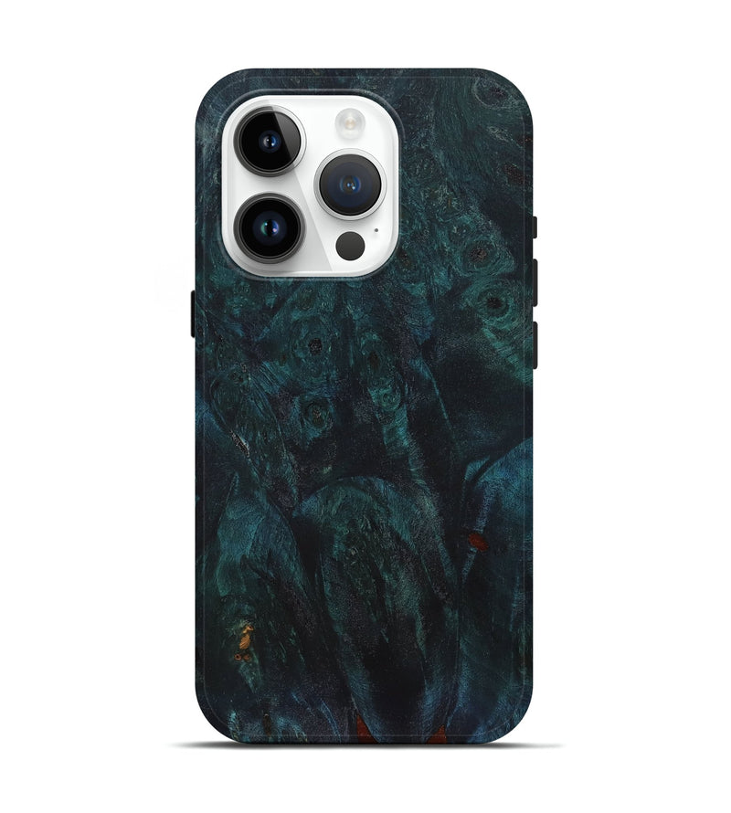 iPhone 15 Pro Wood Live Edge Phone Case - Xzavier (Solid Wood, 831861)