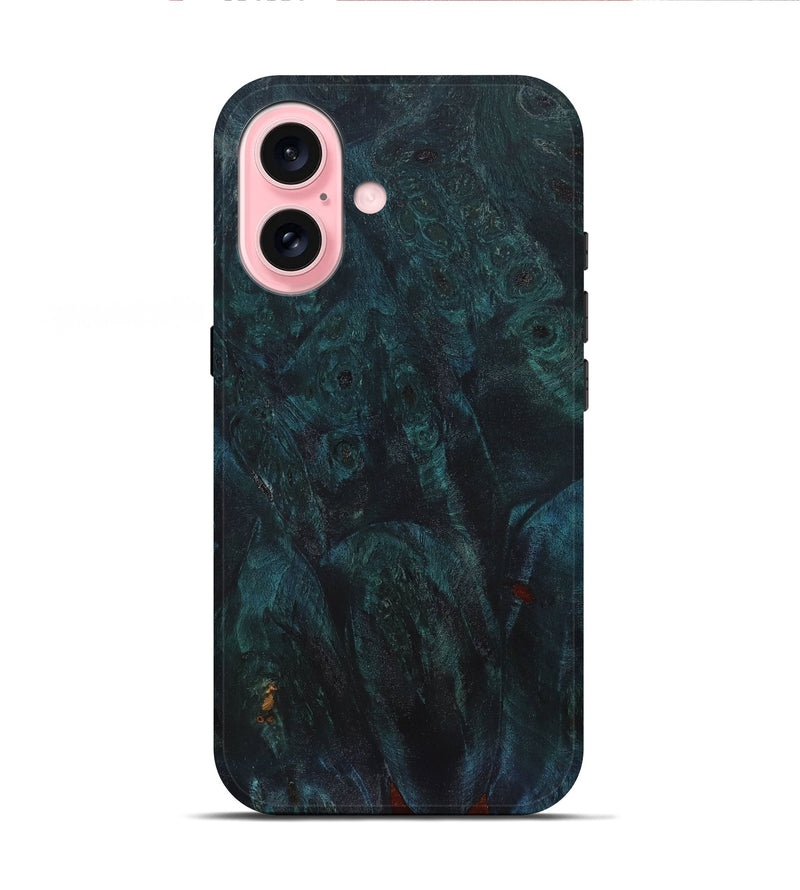 iPhone 16 Wood Live Edge Phone Case - Xzavier (Solid Wood, 831861)
