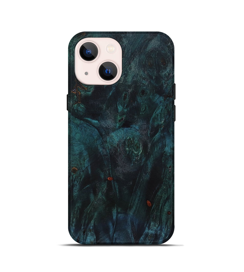 iPhone 13 mini Wood Live Edge Phone Case - Nellie (Solid Wood, 831866)