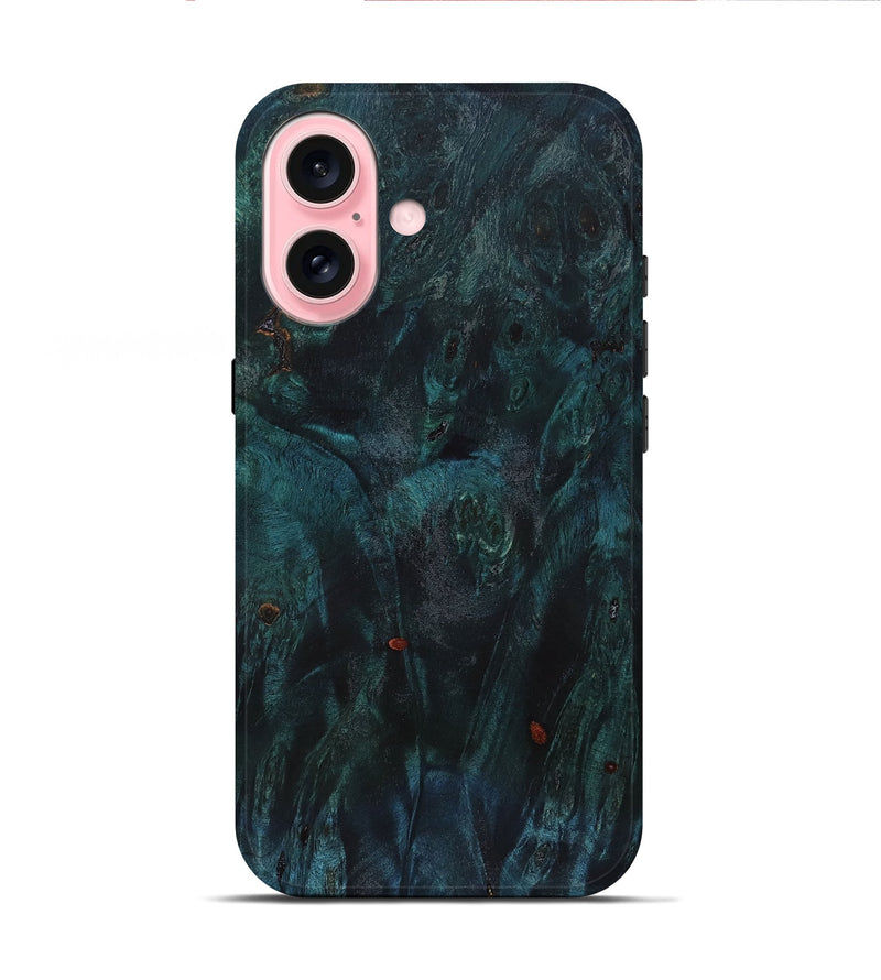 iPhone 16 Wood Live Edge Phone Case - Nellie (Solid Wood, 831866)