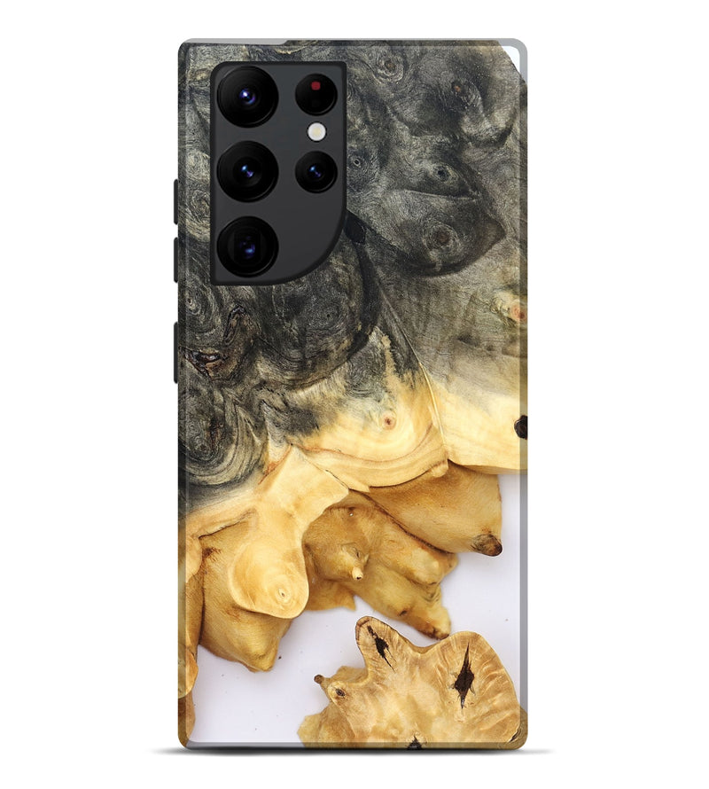 Galaxy S22 Ultra Wood Live Edge Phone Case - Laraine (Clear, 831867)