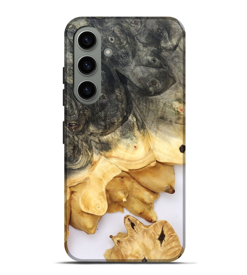 Galaxy S24 Plus Wood Live Edge Phone Case - Laraine (Clear, 831867)