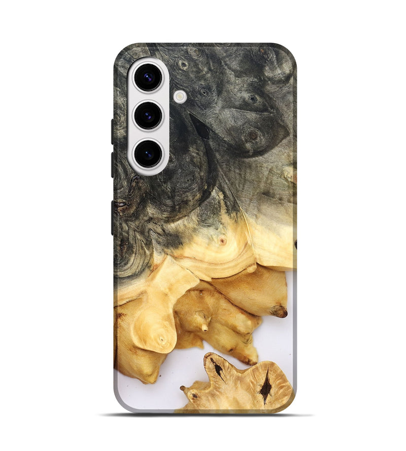 Galaxy S25 Wood Live Edge Phone Case - Laraine (Clear, 831867)