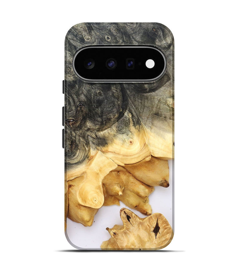 Pixel 11 Pro Wood Live Edge Phone Case - Laraine (Clear, 831867)