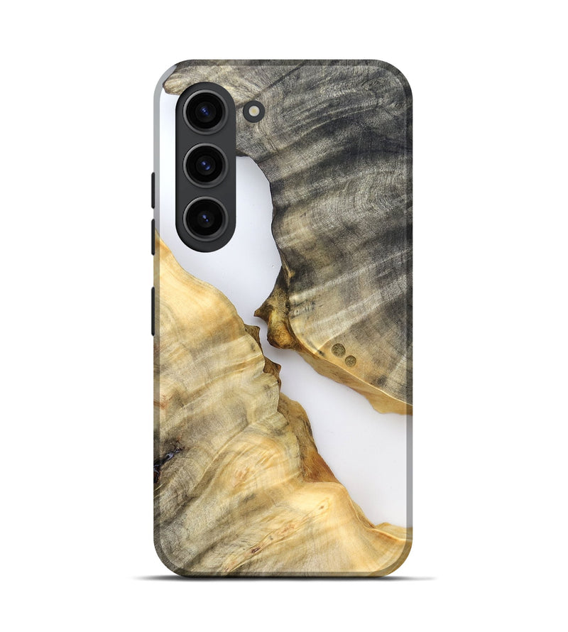 Galaxy S23 Wood Live Edge Phone Case - Carina (Clear, 831868)