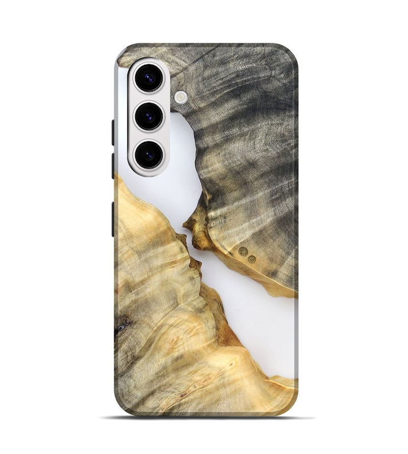 Galaxy S25 Wood Live Edge Phone Case - Carina (Clear, 831868)