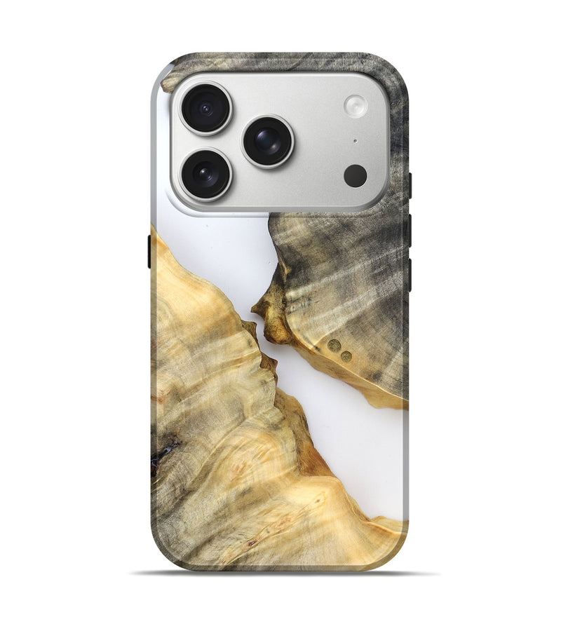 iPhone 17 Pro Wood Live Edge Phone Case - Carina (Clear, 831868)