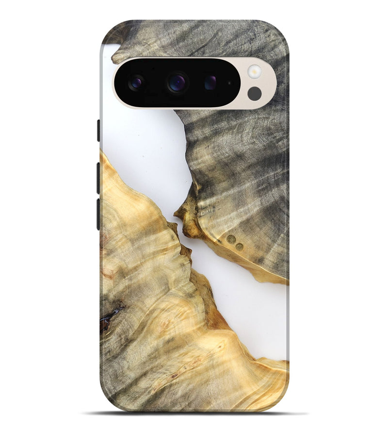 Pixel 9 Pro XL Wood Live Edge Phone Case - Carina (Clear, 831868)