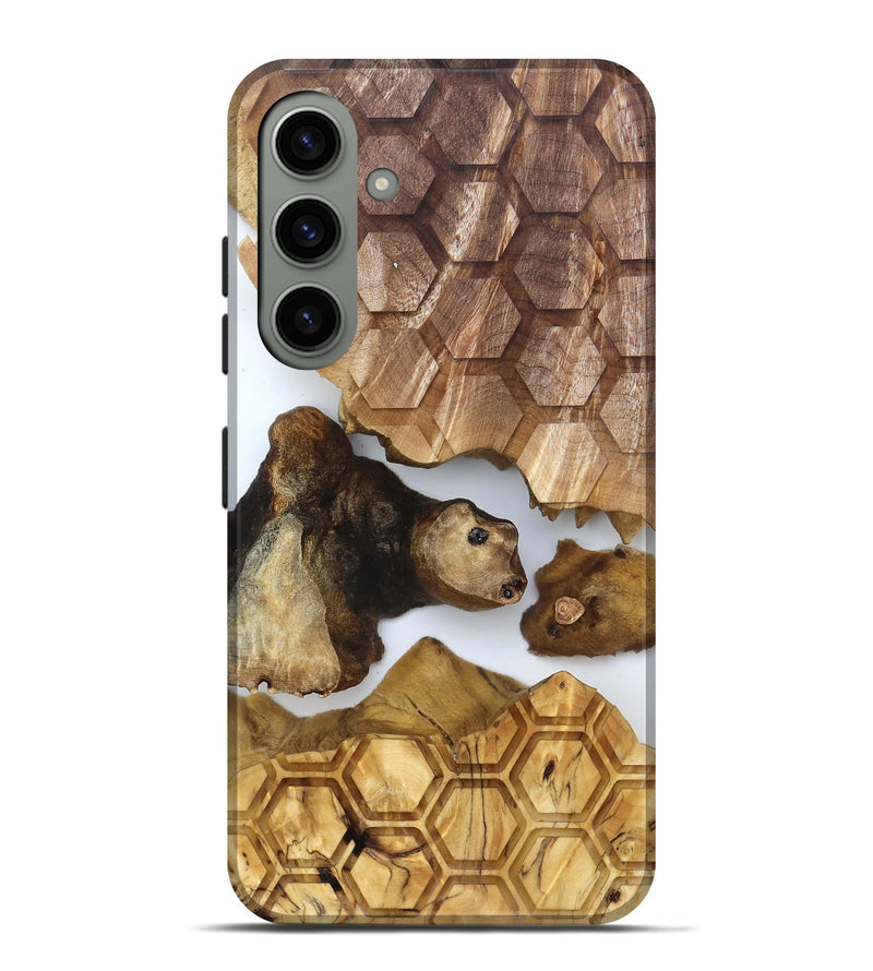 Galaxy S24 Plus Wood Live Edge Phone Case - Colonel (Clear, 831869)