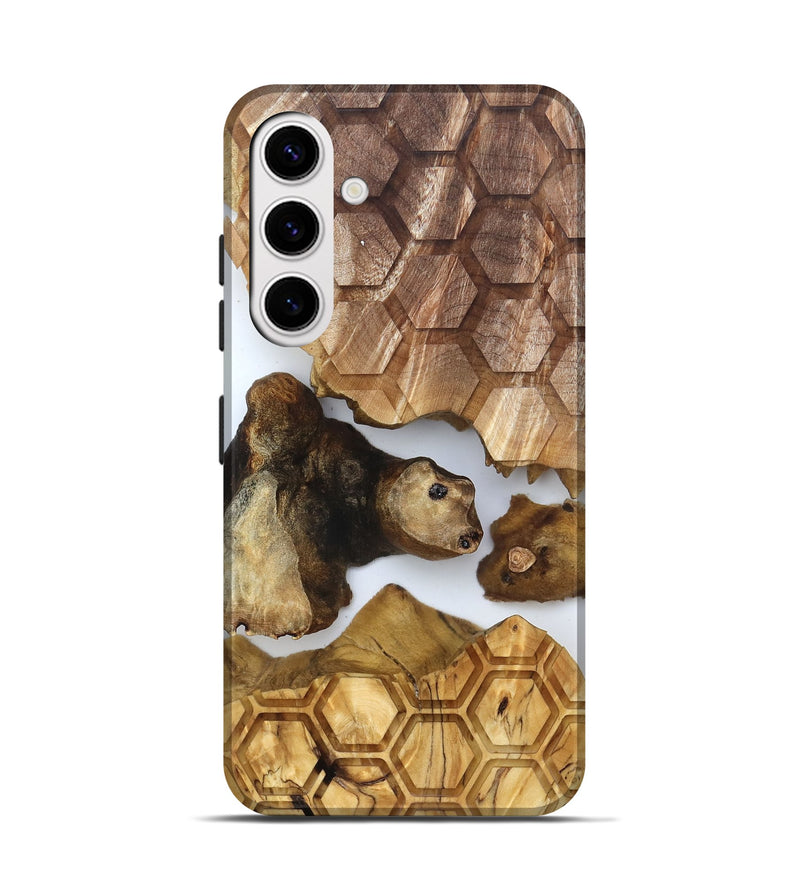Galaxy S25 Wood Live Edge Phone Case - Colonel (Clear, 831869)