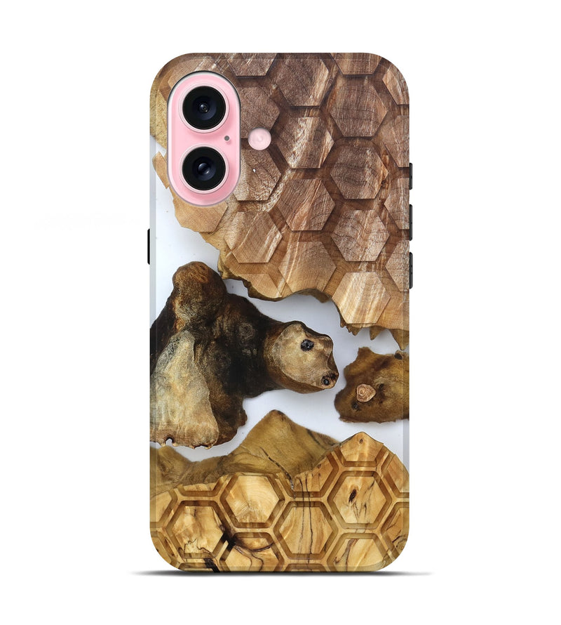 iPhone 17 Wood Live Edge Phone Case - Colonel (Clear, 831869)