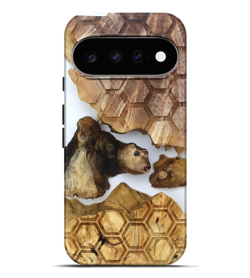 Pixel 11 Pro XL Wood Live Edge Phone Case - Colonel (Clear, 831869)