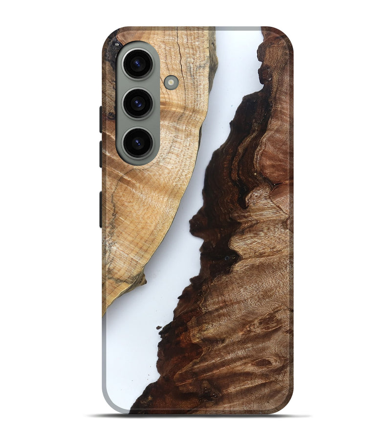Galaxy S24 Plus Wood Live Edge Phone Case - Calum (Clear, 831870)