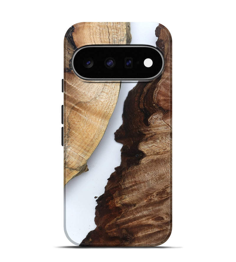 Pixel 11 Pro Wood Live Edge Phone Case - Calum (Clear, 831870)