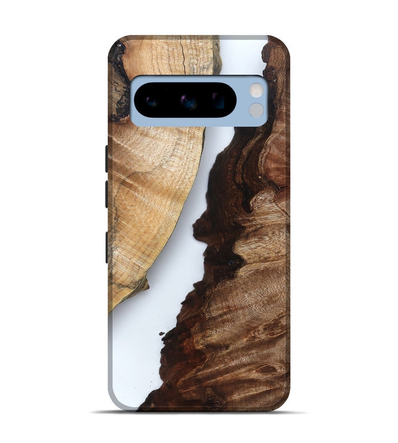 Pixel 8 Pro Wood Live Edge Phone Case - Calum (Clear, 831870)