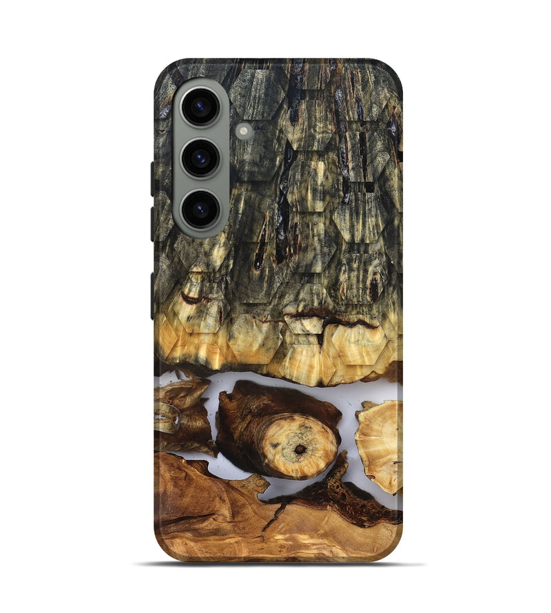 Galaxy S24 Wood Live Edge Phone Case - Angela (Clear, 831871)