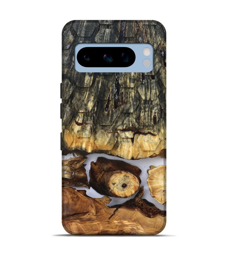 Pixel 8 Pro Wood Live Edge Phone Case - Angela (Clear, 831871)