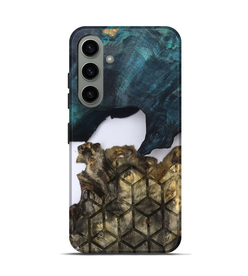 Galaxy S24 Wood Live Edge Phone Case - Tatyana (Clear, 831872)