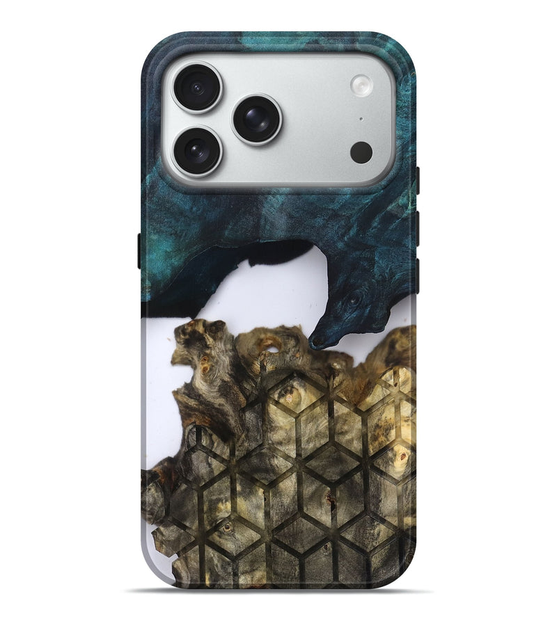 iPhone 18 Pro Max Wood Live Edge Phone Case - Tatyana (Clear, 831872)