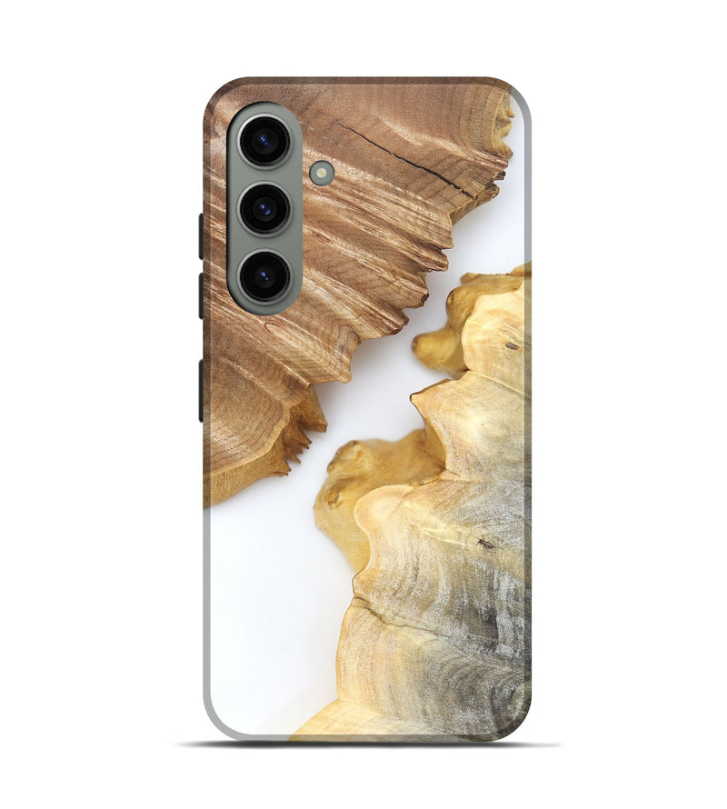 Galaxy S24 Wood Live Edge Phone Case - Sabrina (Clear, 831873)