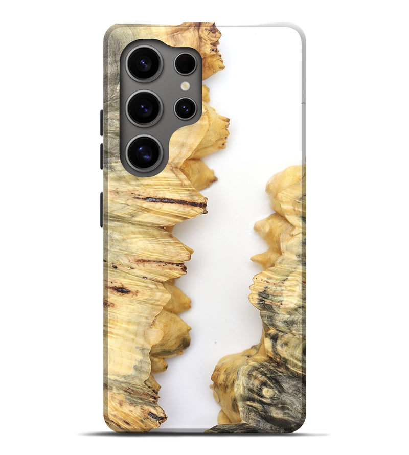 Galaxy S25 Ultra Wood Live Edge Phone Case - Riggs (Clear, 831874)