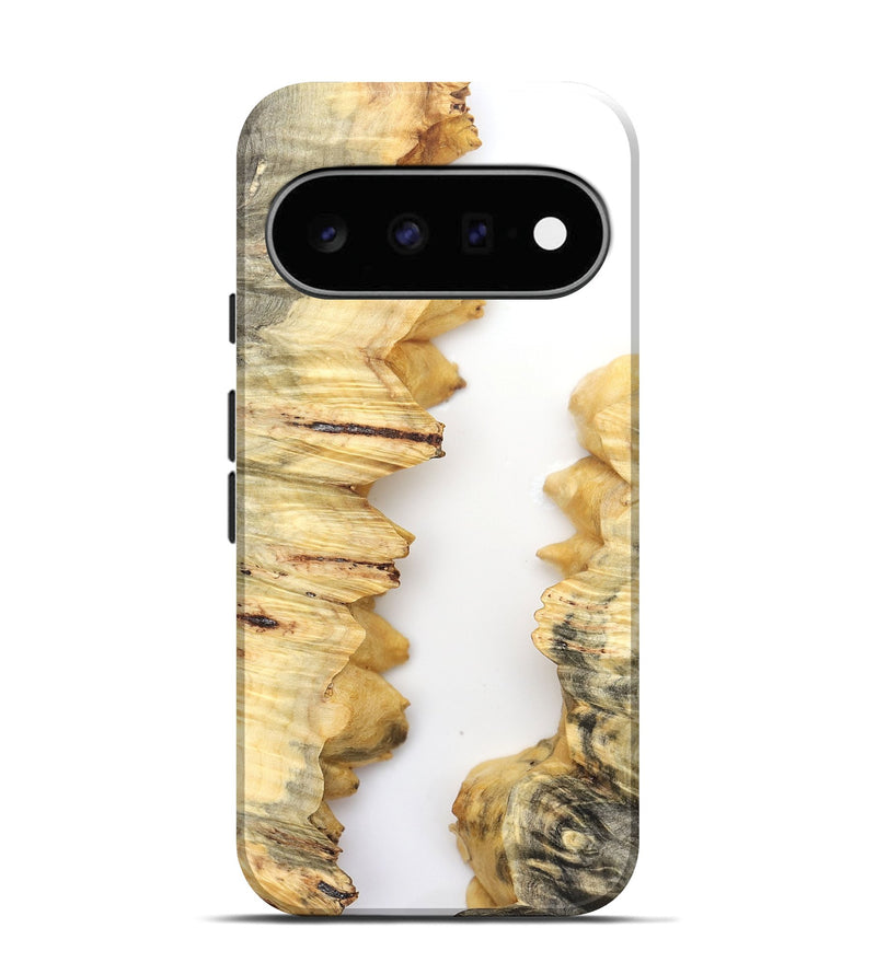 Pixel 11 Wood Live Edge Phone Case - Riggs (Clear, 831874)