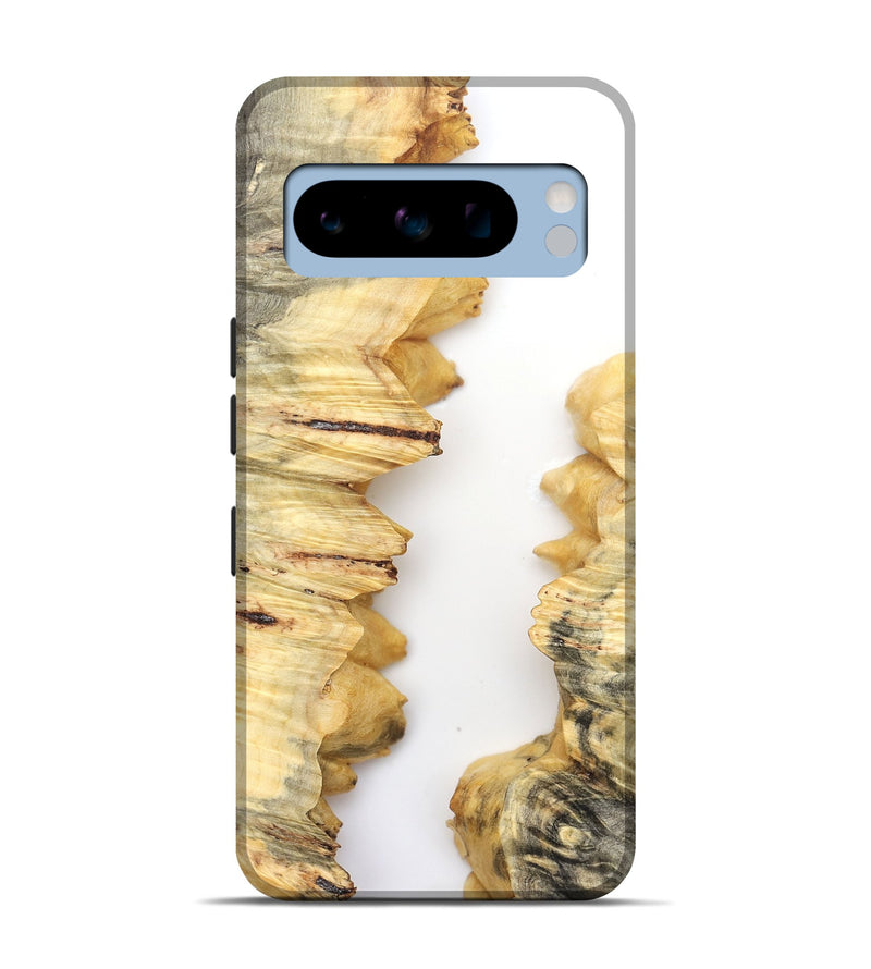 Pixel 8 Pro Wood Live Edge Phone Case - Riggs (Clear, 831874)