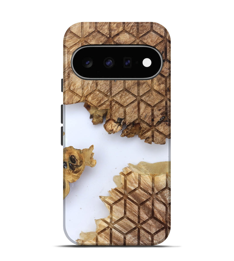 Pixel 11 Wood Live Edge Phone Case - Kallie (Clear, 831875)