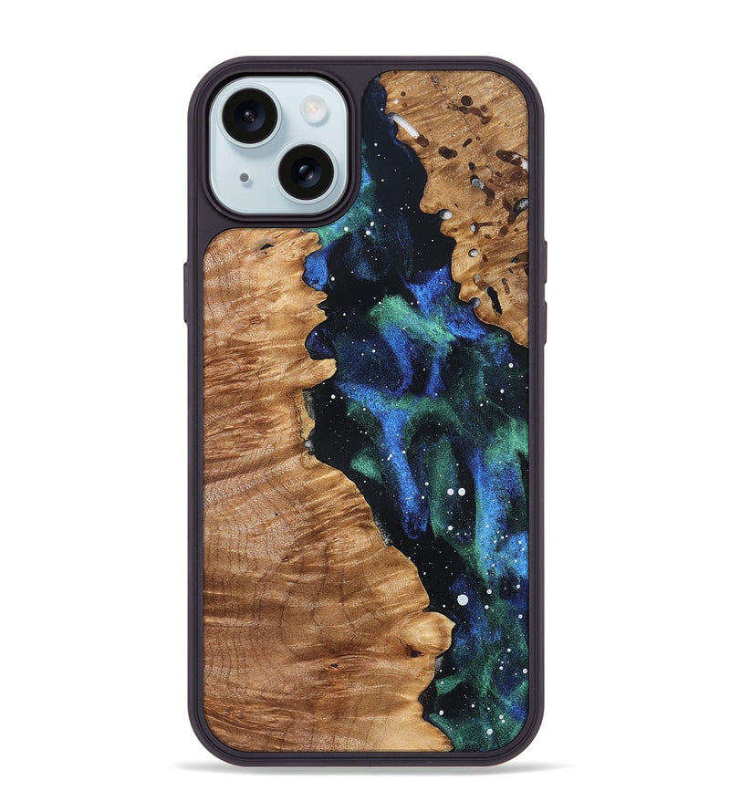 iPhone 15 Plus Wood Phone Case - Raiden (Cosmos, 831886)