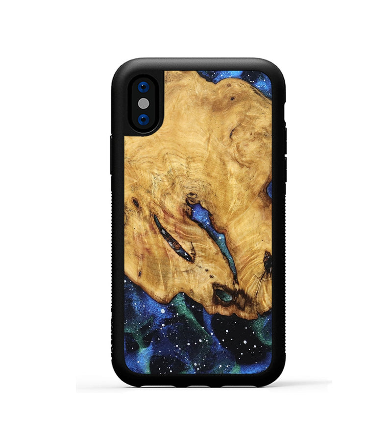 iPhone Xs Wood Phone Case - Macy (Cosmos, 831888)
