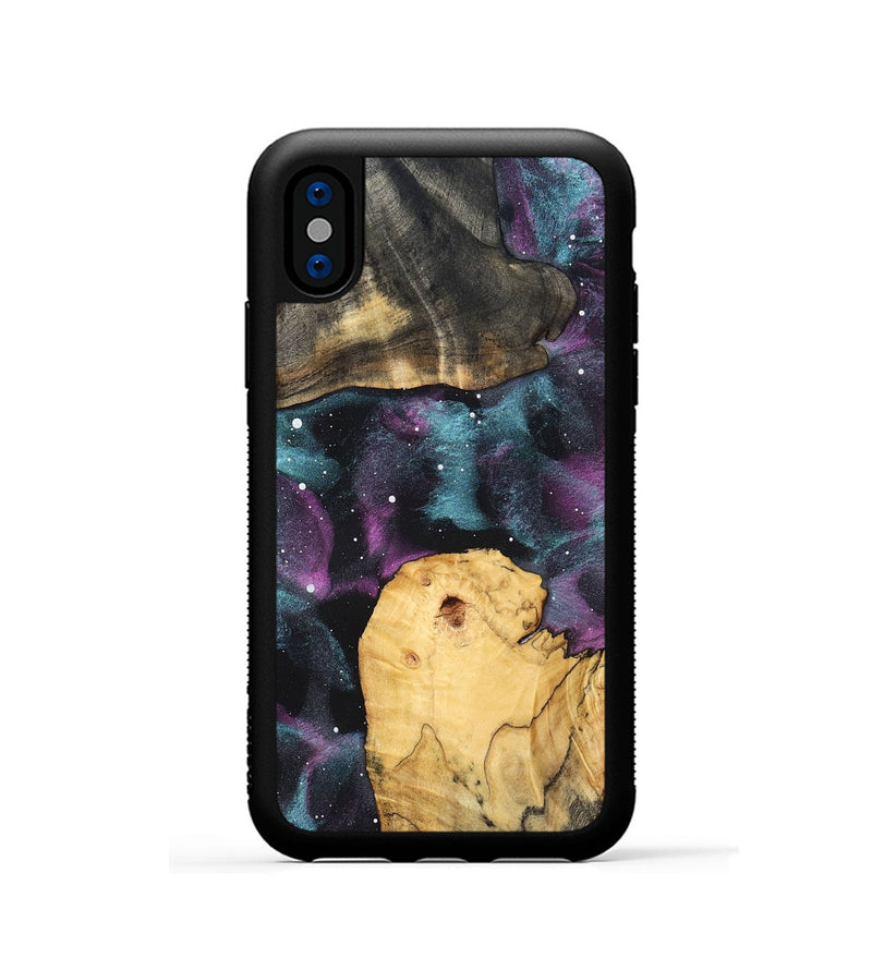 iPhone Xs Wood Phone Case - Aiyana (Cosmos, 831895)