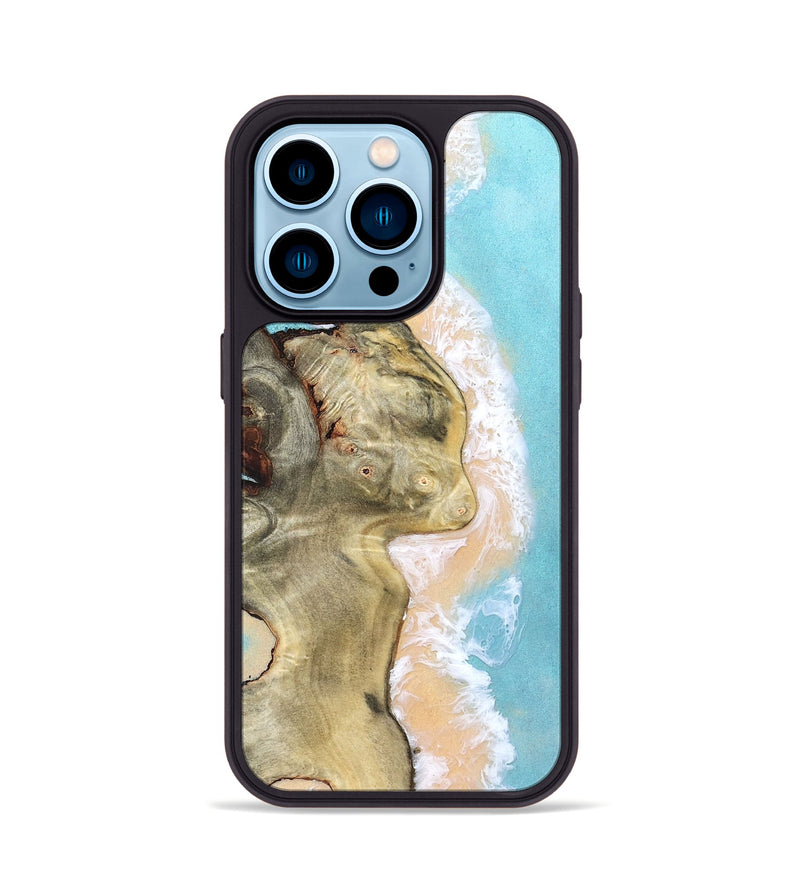 iPhone 14 Pro Wood Phone Case - Saniyah (Coastal, 831896)