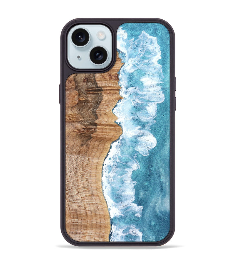 iPhone 15 Plus Wood Phone Case - Jaunita (Coastal, 831899)
